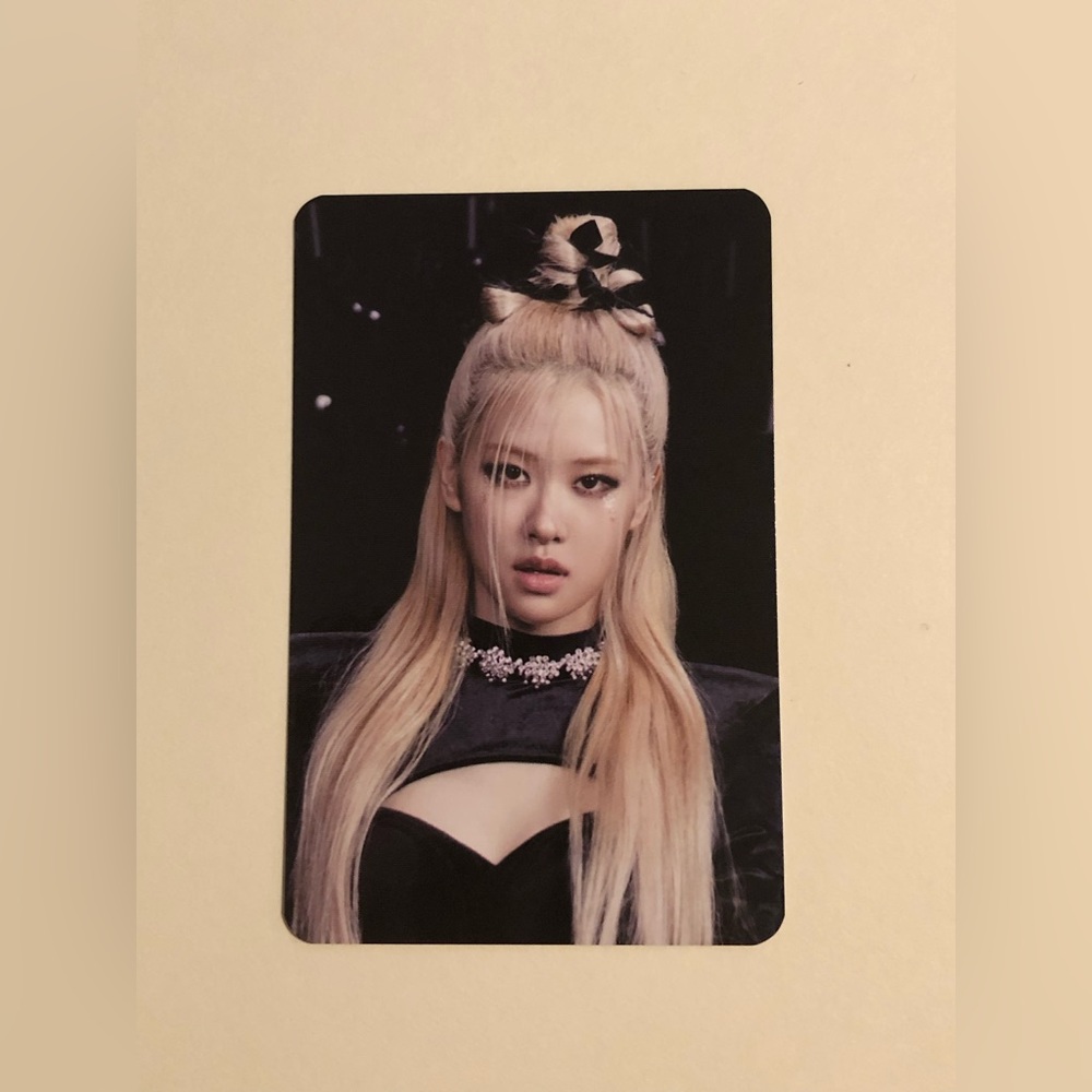 BLACKPINK BORNPINK ROSÉ PHOTOCARD
